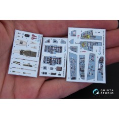 1/48 Su-17M4/22M4 3D-Printed & Coloured Interior Decals for KittyHawk kit
