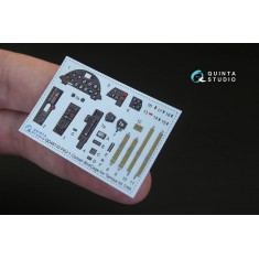 1/48 F4U-1 Corsair (Bird cage) Coloured Interior Decals for Tamiya kit