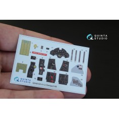1/48 Douglas A-1J Skyraider 3D Printed & Coloured Interior Decals for Tamiya