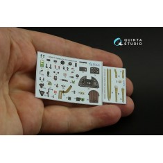 1/48 Supermarine Spitfire PR.XIX Interior Detail Parts for Airfix kits