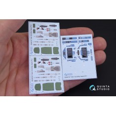 1/48 Yakovlev Yak-130 3D Printed & Coloured Interior Decal Parts for KittyHawk