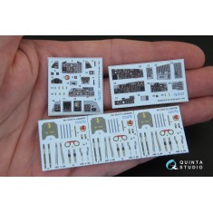 1/48 F-4C Phantom II Coloured Interior Decals for ZM SWS kit