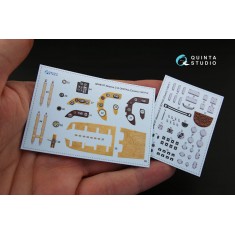 1/48 Albatros D.III OEFFAG 3D Printed & Coloured Interior Decals for Eduard