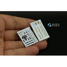 1/48 Henschel Hs 129B-2 Interior Detail Parts for Hasegawa kits