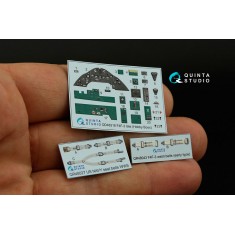 1/48 F4F-3 Wildcat Late Interior Detail Parts for Hobby Boss kits