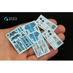 1/48 Sukhoi Su-30SM Interior Detail Parts for GWH kits