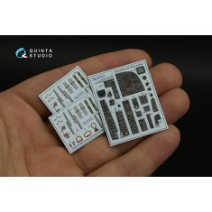 1/48 A-6E TRAM 3D-Printed & Coloured Interior on Decal Paper for Kinetic kits