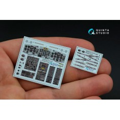 1/48 CH-47A Coloured Interior Detail Parts for HobbyBoss kits