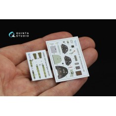 1/48 Bf 109E-3/4 Interior 3D Decal for HobbyBoss kits