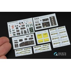 1/48 Boeing B-17F Interior 3D Decal for HK/Eduard kits