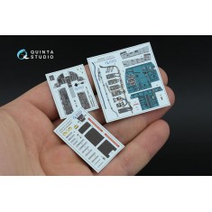 1/48 F-15C Late/F-15J Late Detail Parts on 3D Decal for Hasegawa kits