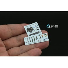 1/48 A-4C Skyhawk Interior Details on 3D Decal (Hobby Boss)