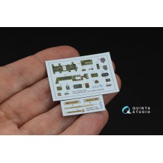 1/48 Mitsubishi A6M5 Zero Detail Parts on 3D Decal for Fine Molds