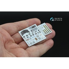 1/48 Yak-7B Interior Details on 3D Decal (Zvezda)