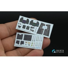 1/48 F-22 Raptor Interior Details on 3D Decal (Hasegawa)