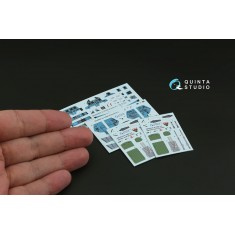1/48 Su-30SM Interior Details on 3D Decal (Zvezda)