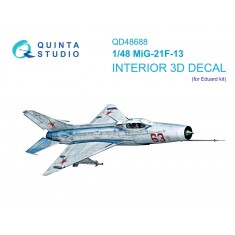 1/48 MiG-21F-13 Interior 3D Decal for Eduard