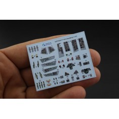 1/72 Grumman F-14A Tomcat 3D Printed & Coloured Interior Decals for Academy