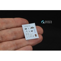 1/72 PZL P.11C Interior Details on 3D Decal (Arma Hobby)