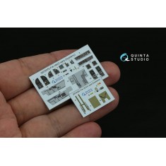 1/72 F/A-18A/C early Interior Details on 3D Decal (Academy) 