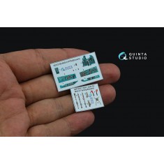 1/72 MiG-21PFM Emerald panels Interior Details on 3D Decal for Eduard kits