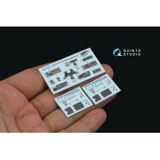 1/72 F-15E 3D-Printed & Coloured Interior for Revell kits
