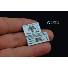 1/72 AV-8A Early Coloured Interior Detail Parts for Airfix kits