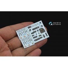 1/72 A-6E TRAM Intruder Interior Details on 3D Decal (Trumpeter)