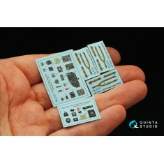 1/72 B-26B Marauder Interior 3D Decal for Hasegawa/Eduard/Hobby2000 kits