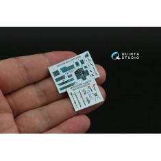 1/72 MiG-25PD Detail Parts on 3D Decal for ICM kits