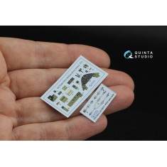 1/72 FM-2 Wildcat Detail Parts on 3D Decal for Arma Hobby kits