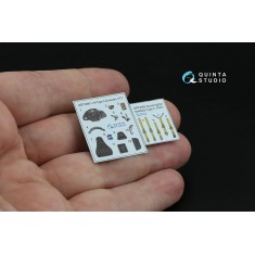 1/72 I-16 Type 5 Interior Details on 3D Decal (Zvezda)