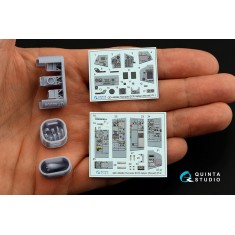 1/48 Tornado ECR Italian Interior on Decal Paper for Revell (small ver) w/Resin Parts