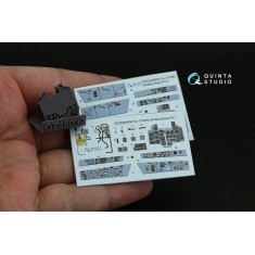1/48 Su-17UM3 Interior Details on 3D Decal (Hobby Boss) #Small with parts