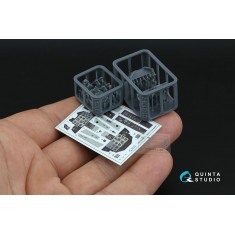 1/48 L-39ZA Interior Details on 3D Decal (Trumpeter) #Smallwith 3D Resin parts