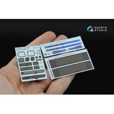 1/24 Ford GT40 Mark II Interior Details on 3D Decal (Fujimi) #Small Version