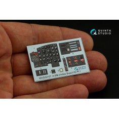 1/32 A-26B 3D-Printed & Coloured Interior on Decal Paper for Hobby Boss kits (small ver)