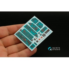 1/35 Mi-8MT 3D-Printed & Coloured Interior on Decal Paper for Trumpeter kits (small ver)