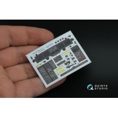 1/35 UH-1Y Interior Details on 3D Decal (Academy) #Small Version