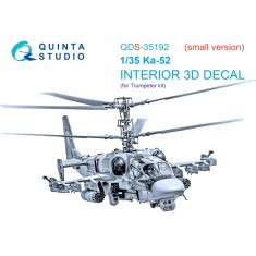 1/35 Ka-52 3D Interior Decals for Trumpeter Kit (Small Version)