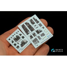 1/48 F-4EJ Kai 3D-Printed & Coloured Interior on Decal Paper for ZM SWS kits (small ver)