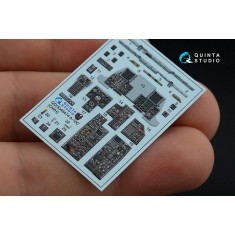 1/48 A-10C Coloured Interior Detail Parts for GWH kits #Small