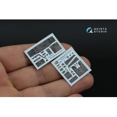 1/48 MH-60L Blackhawk Interior Details on 3D Decal (ICM) #Small Version