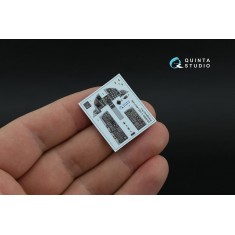 1/48 F-15C Late/F-15J Late Detail Parts on 3D Decal for Hasegawa kits (Small version)