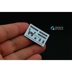 1/72 AV-8B Late Coloured Interior Detail Parts for Hasegawa kits #Small