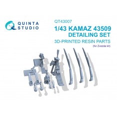 1/43 KAMAZ 43509 Detail Set for Zvezda Kit
