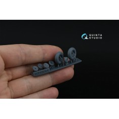 1/48 LaGG-3, MiG-3, La-5/La-7/La-9, Yak-7/Yak-9, I-185/250 Wheels (radial tread)