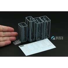 1/48 R-73 Air-to-Air Missiles with Launchers, 6pcs