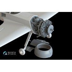 1/48 Su-31 Engine with Removed Cowls for Quinta Models