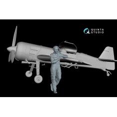 1/48 Svetlana Standing Beside Su-31 for Quinta Models